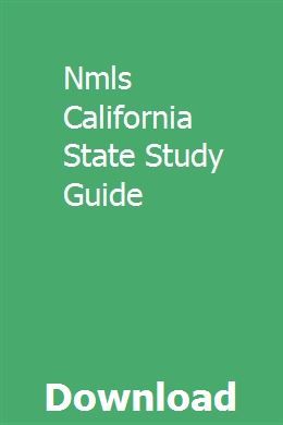 national nmls exam study guide