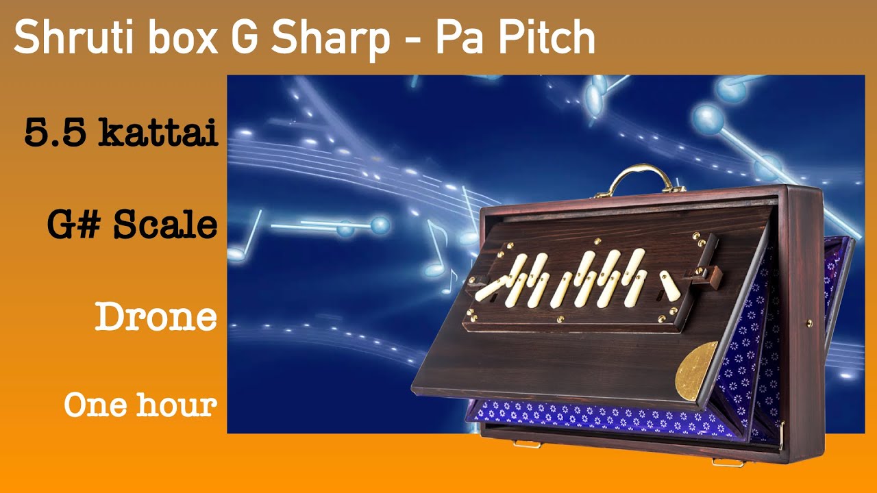 g sharp shruti box online